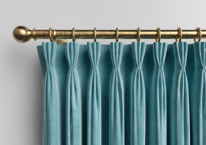 Odessa Velvet, Spa - Made to Measure Curtains - Image 11